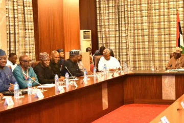 Tinubu meets with Elumelu, Dangote, and other influential individuals.